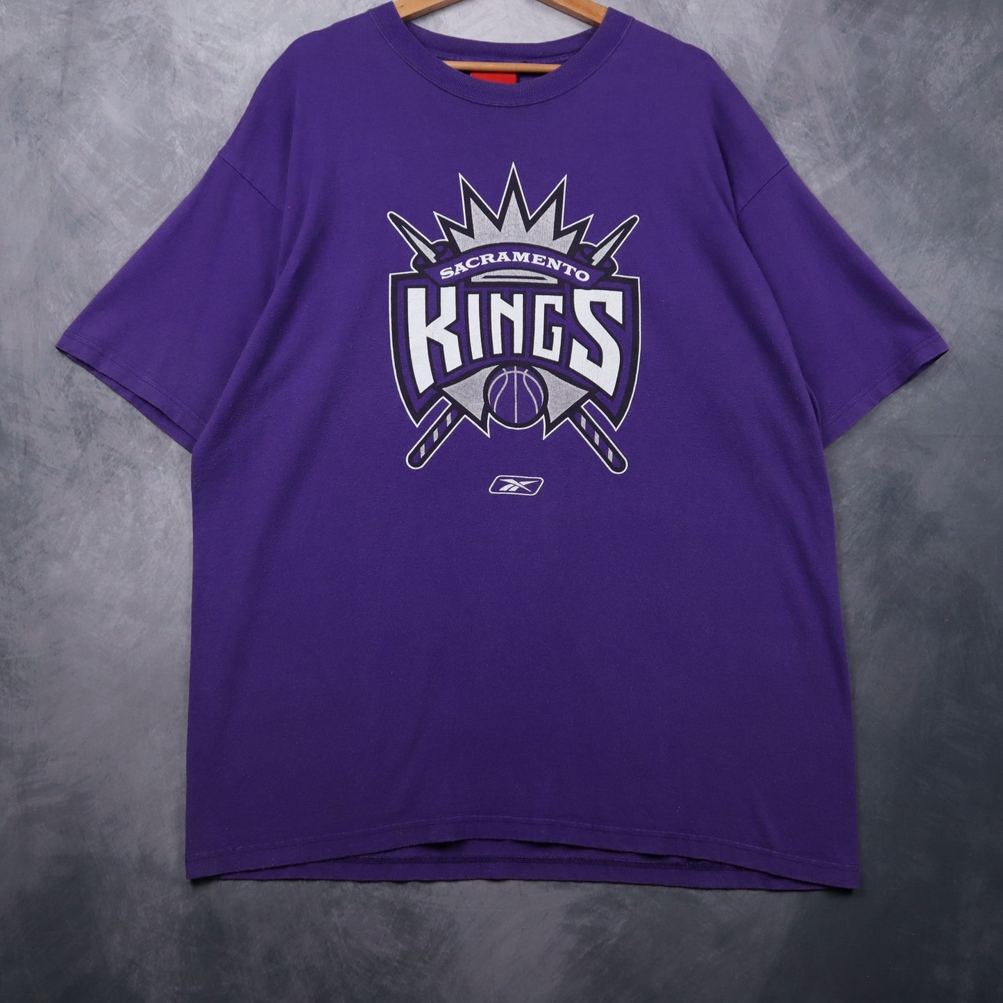 00s Purple Sacramento Kings Reebok Shirt 4692