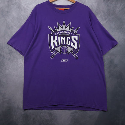 00s Purple Sacramento Kings Reebok Shirt 4692