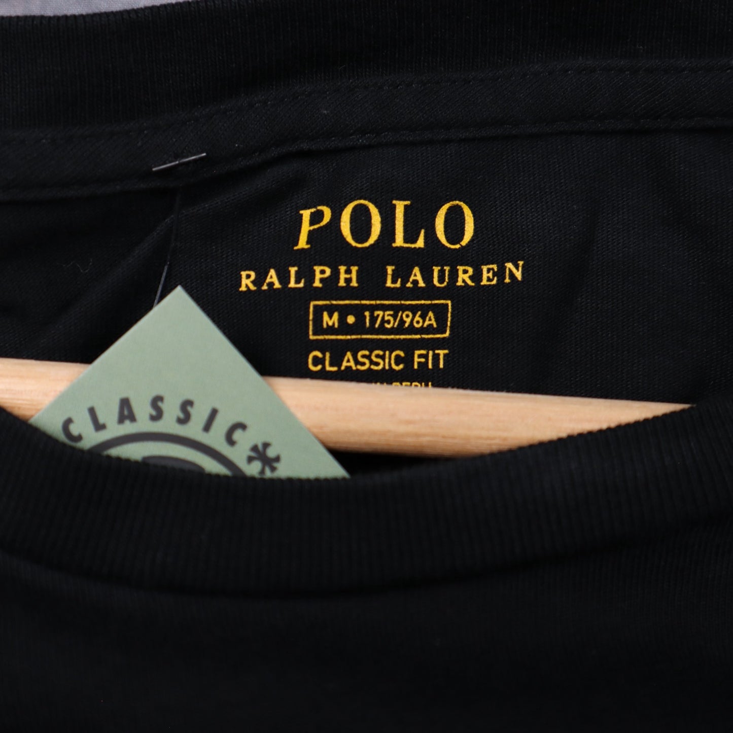 00s Black Polo Ralph Lauren P-Wing New York Long Sleeve Shirt 5549