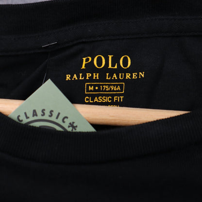 00s Black Polo Ralph Lauren P-Wing New York Long Sleeve Shirt 5549