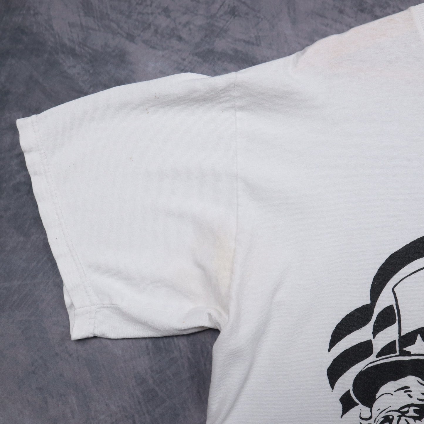 1997 White Rage Against The Machine 'Who Is Bought And Sold' Tour Shirt 5131