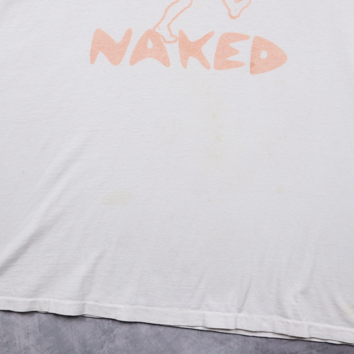 90s White Bongo Naked Shirt 5748