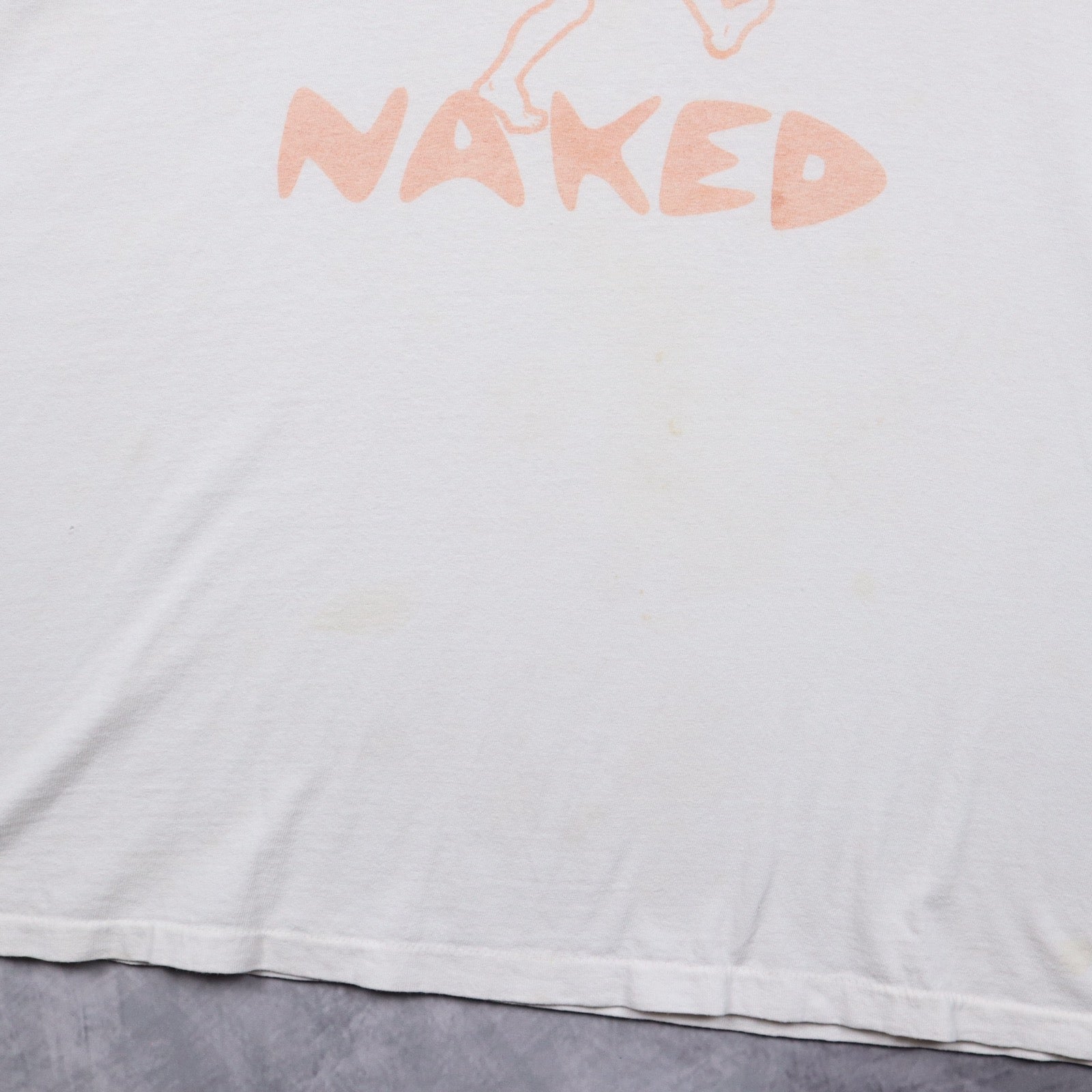 90s White Bongo Naked Shirt 5748