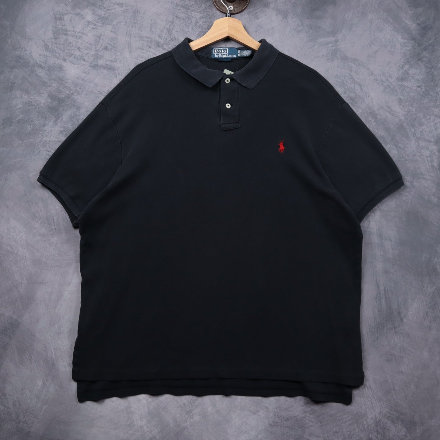 90s Black Polo Ralph Lauren Polo Shirt 5546
