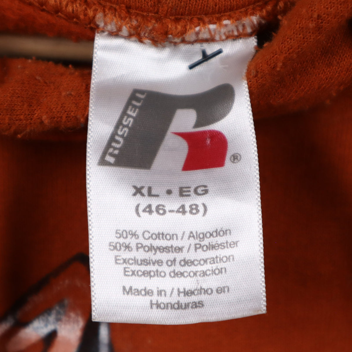 00s Burnt Orange Texas Longhorns Hoodie 5678