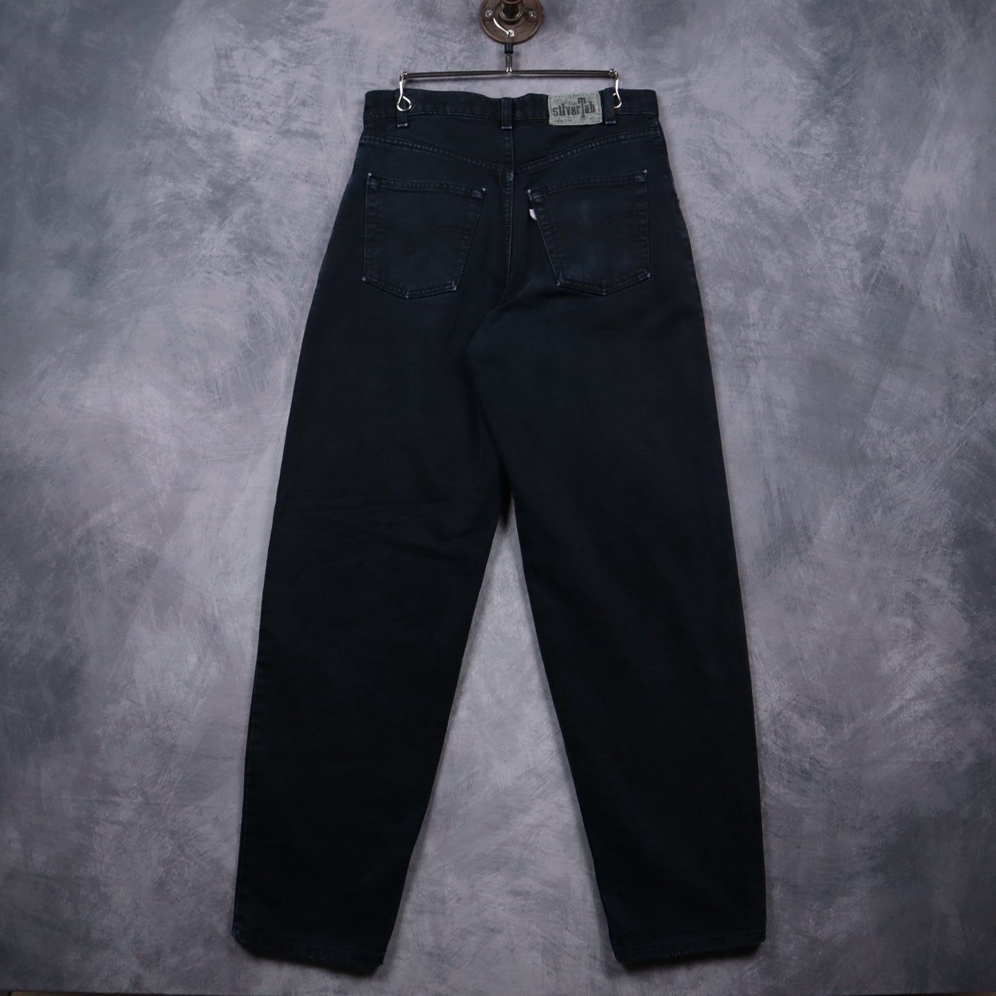 90s Faded Black Levi's SilverTab Baggy Jeans 5066