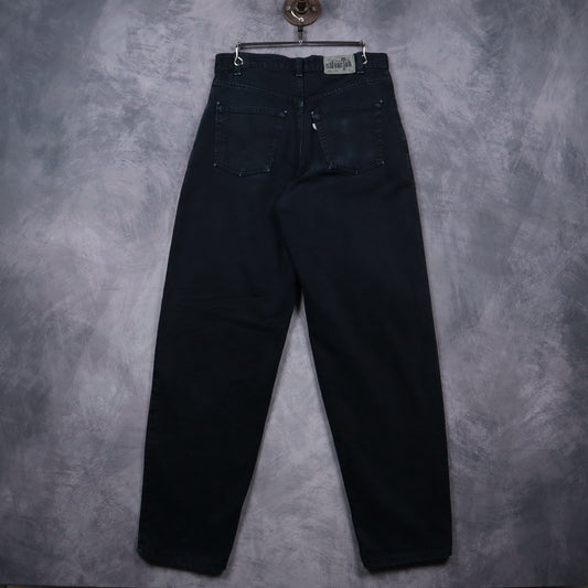 90s Faded Black Levi's SilverTab Baggy Jeans 5066