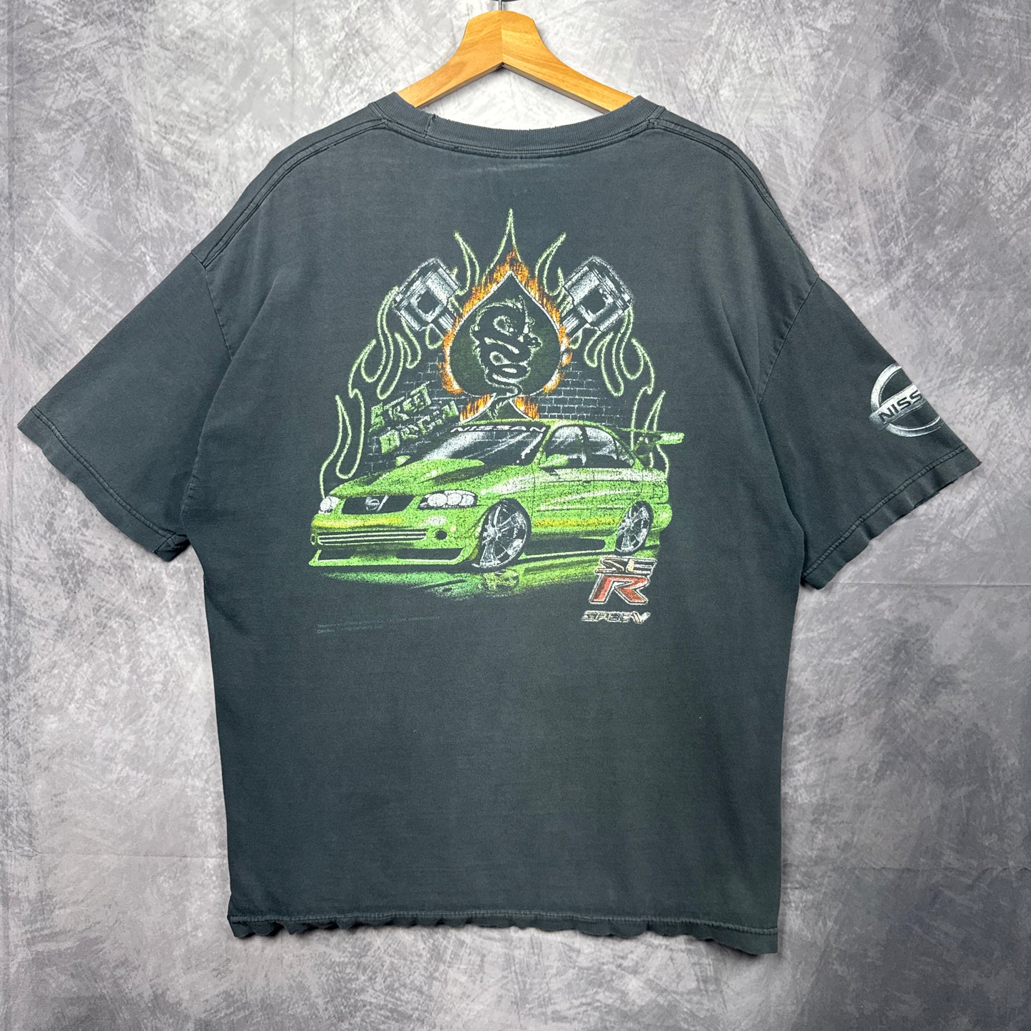 00s Black Nissan Street Dragin SE R Shirt 3859