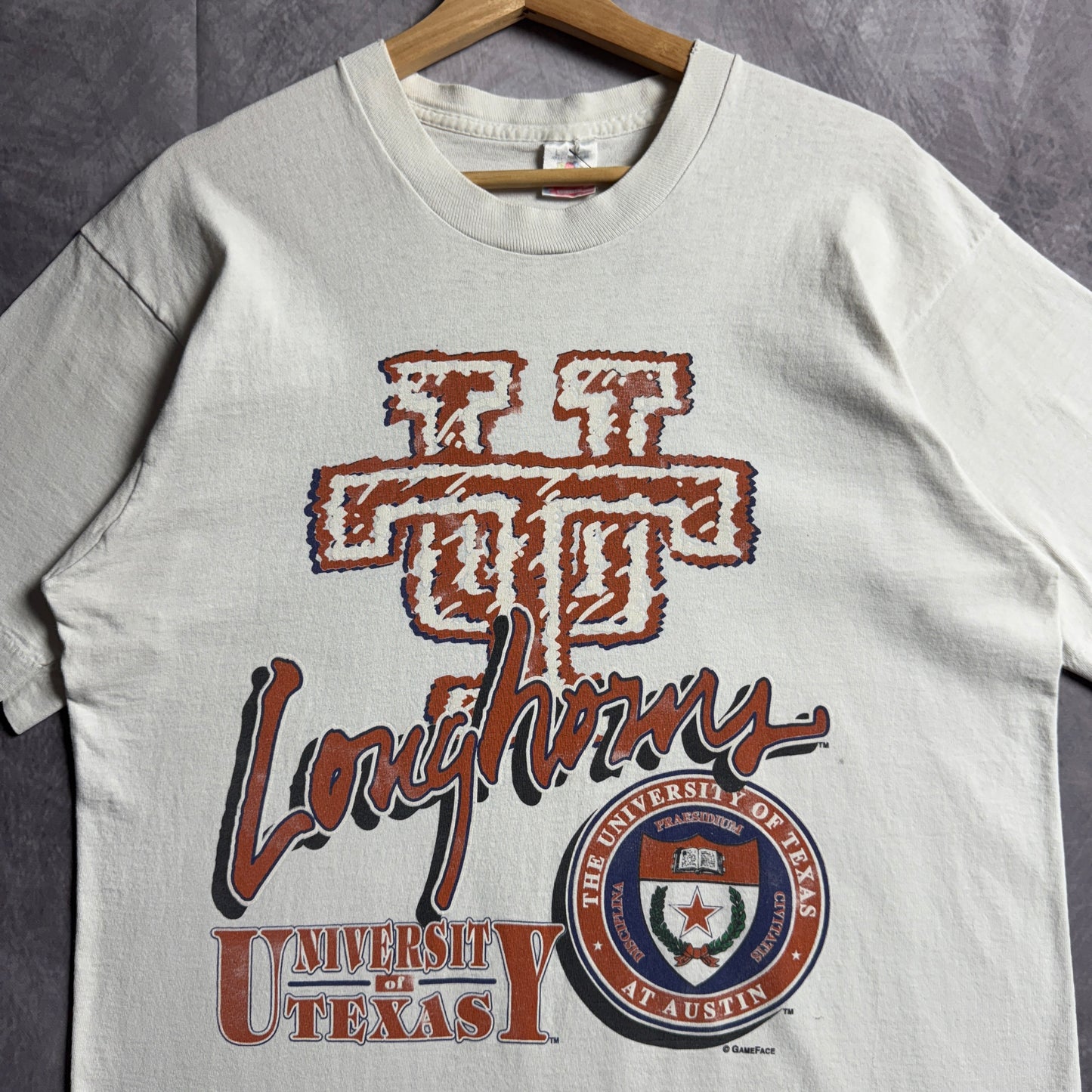 90s White Texas Longhorns Shirt 4567
