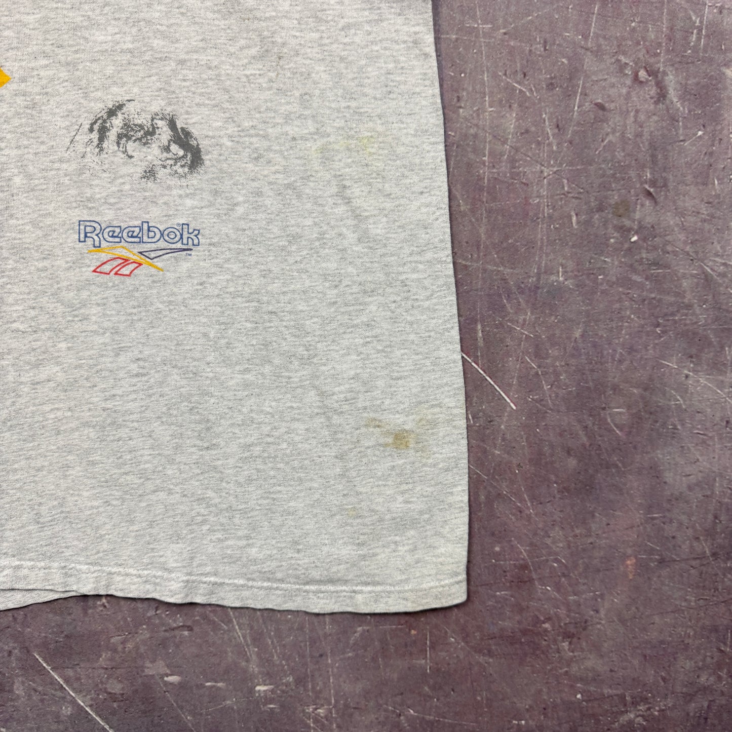 90s Grey Reebok Shirt 3678