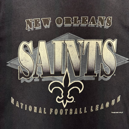 1995 Black New Orleans Saints Longsleeve Shirt 4215