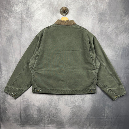90s Green Carhartt Detroit Jacket 4046