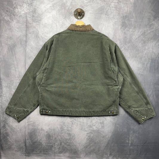 90s Green Carhartt Detroit Jacket 4046