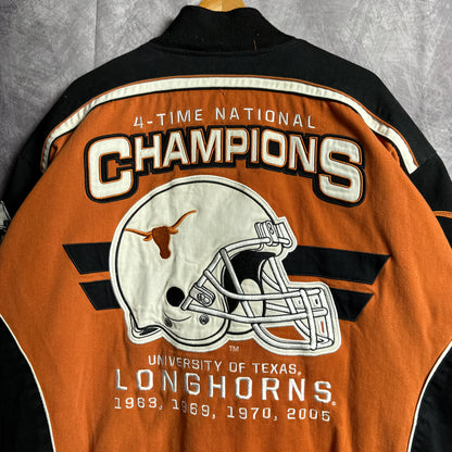 2005 Black Texas 4 Time National Champions Nascar Jacket 4623