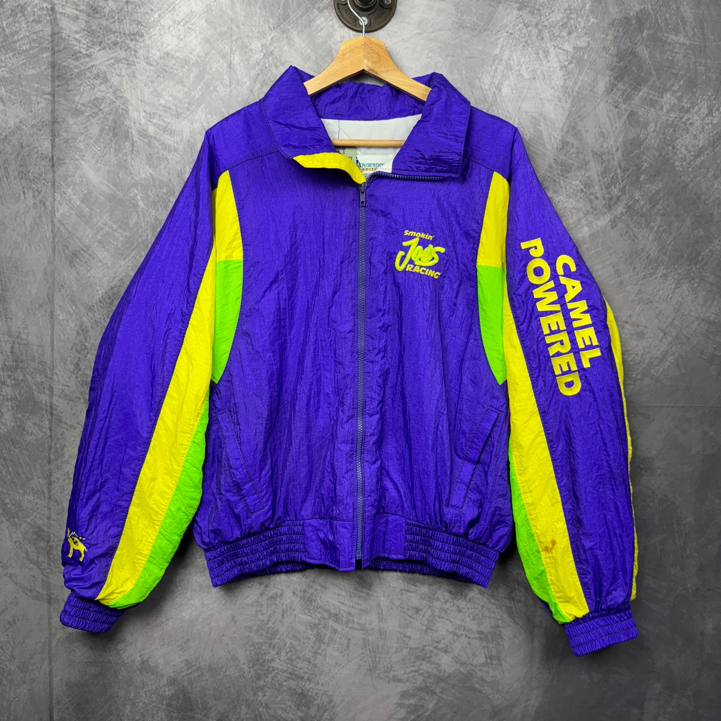 90s Purple Camel Smokin Joe's Racing Jacket 4002