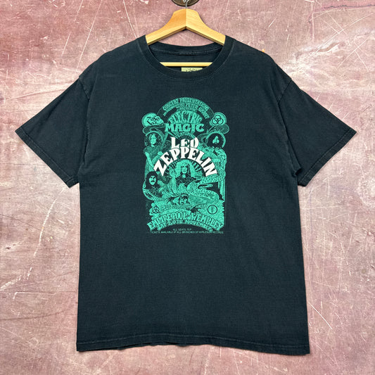 00s Black Led Zeppelin Shirt 3809