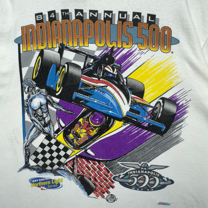 2000 White Indianapolis 500 Tee 3903