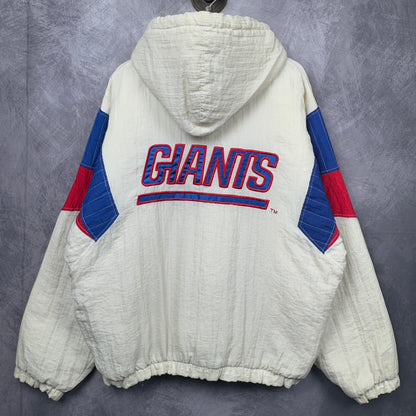 90s White New York Giants Starter Jacket 4061