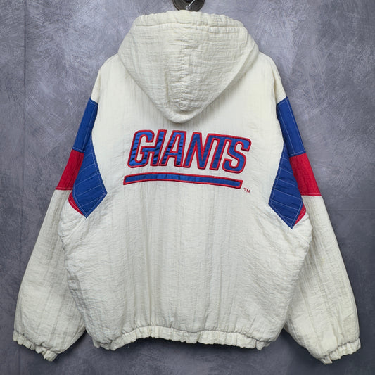 90s White New York Giants Starter Jacket 4061