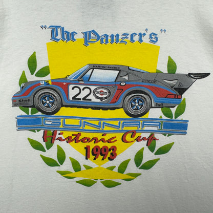 90s White Gunnar Porsche Shirt 4021
