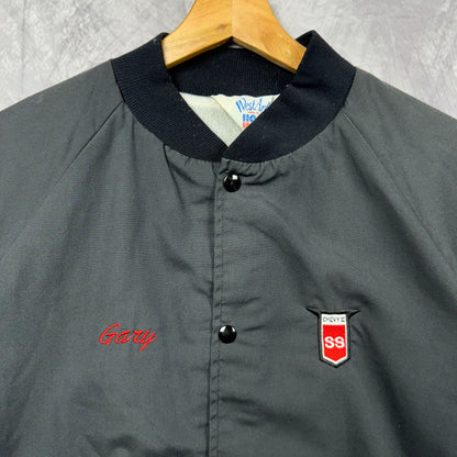 90s Black Chevy SS Bomber Jakcet 4000