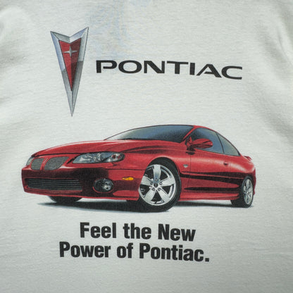 00s White Pontiac Shirt 3922