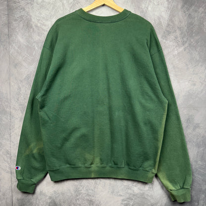 90s Green New York Jets Crewneck Sweatshirt 4117