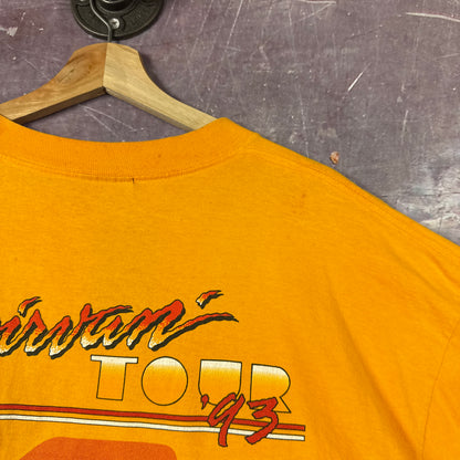 90s Yellow Kodak Nascar Shirt 3258