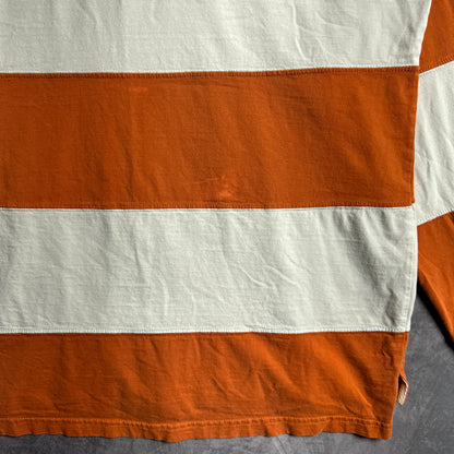 90s Multi Color Texas Longhorns Rugby Shirt 4504