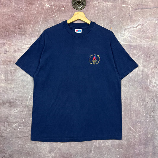 1996 Navy Blue Atlanta Olympics Shirt 3464