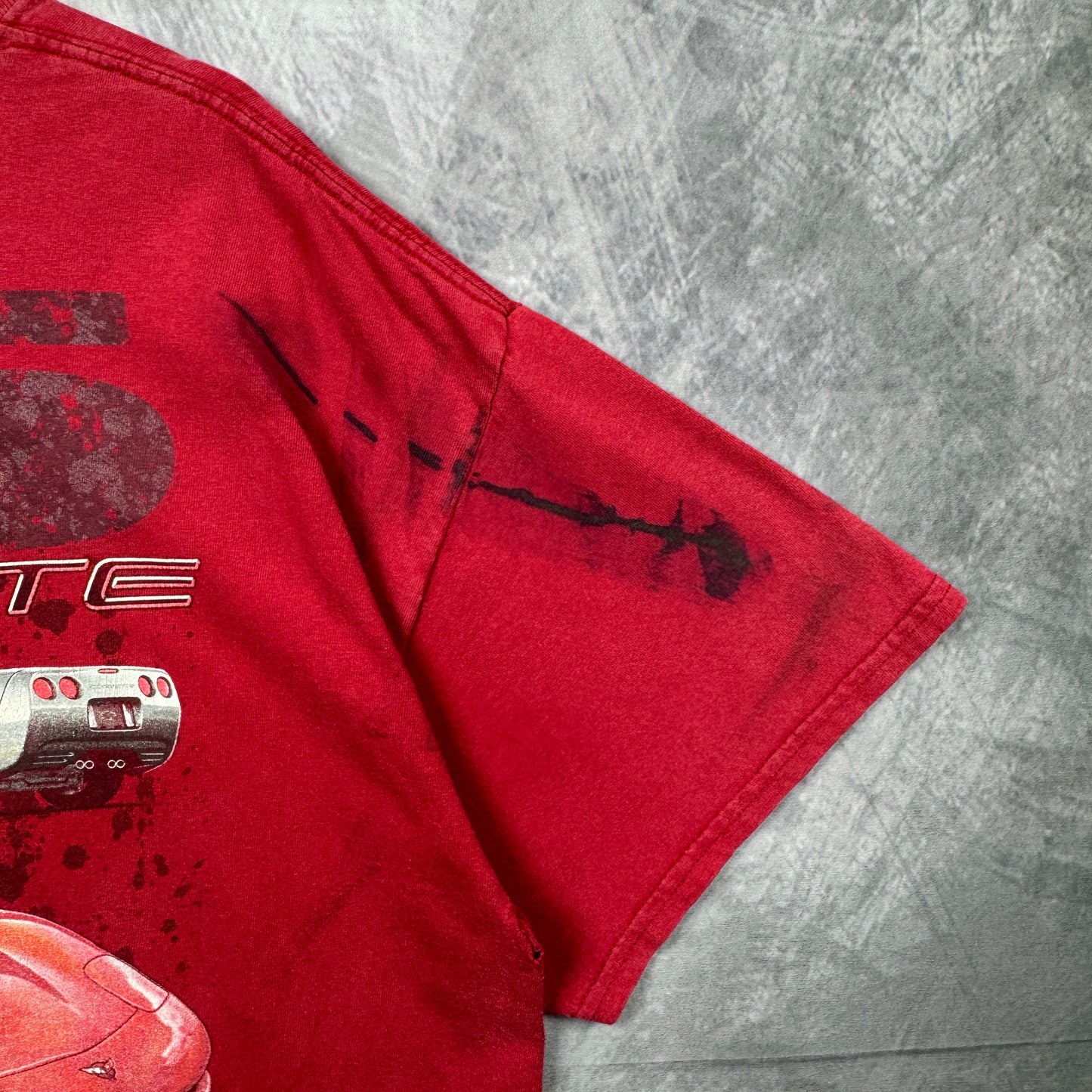 00s Red C5 Corvette Shirt 3963