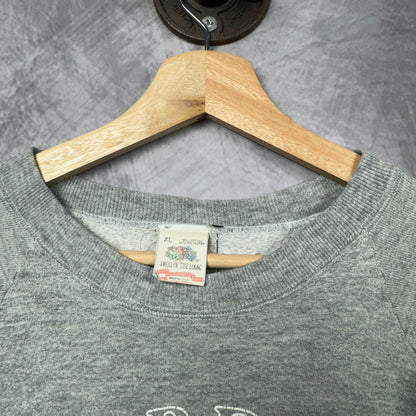 90s Grey New Breed Jaguar Crewneck Sweatshirt 3985