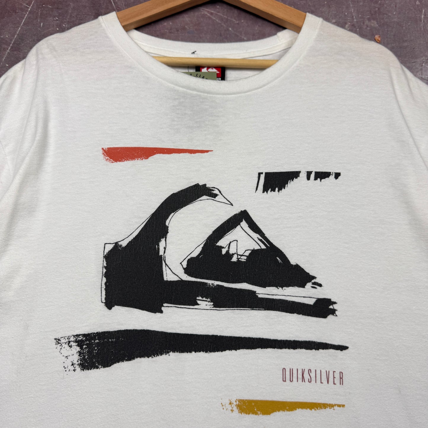 00s White Quicksilver Shirt 3661