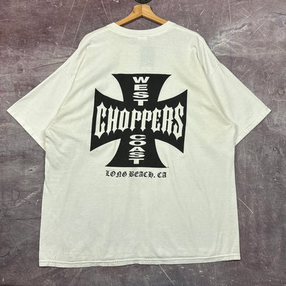 00s White West Coast Choppers Shirt 3122