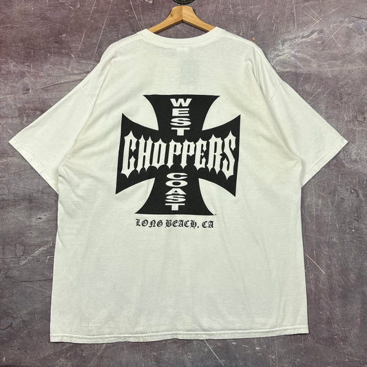 00s White West Coast Choppers Shirt 3122