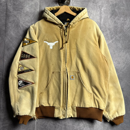 90s Tan Brown Texas Longhorns Carhartt Active Jacket 4450