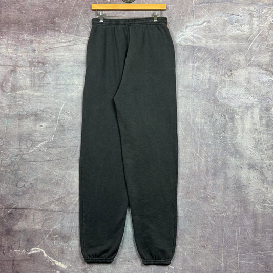 90s Black Chalk Line Chicago Bears Jogger Sweatpants 29x29.5 2114