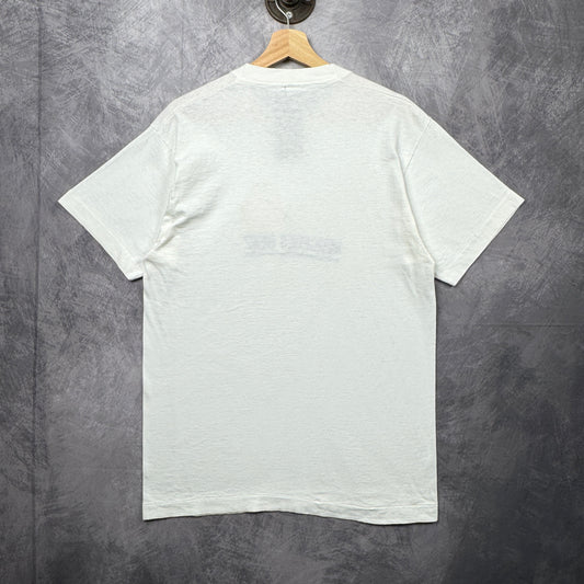 80s White Mercedes Benz Shirt 4018