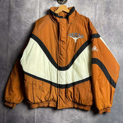 90s Orange Texas Longhorns Apex Puffer Jacket 4454