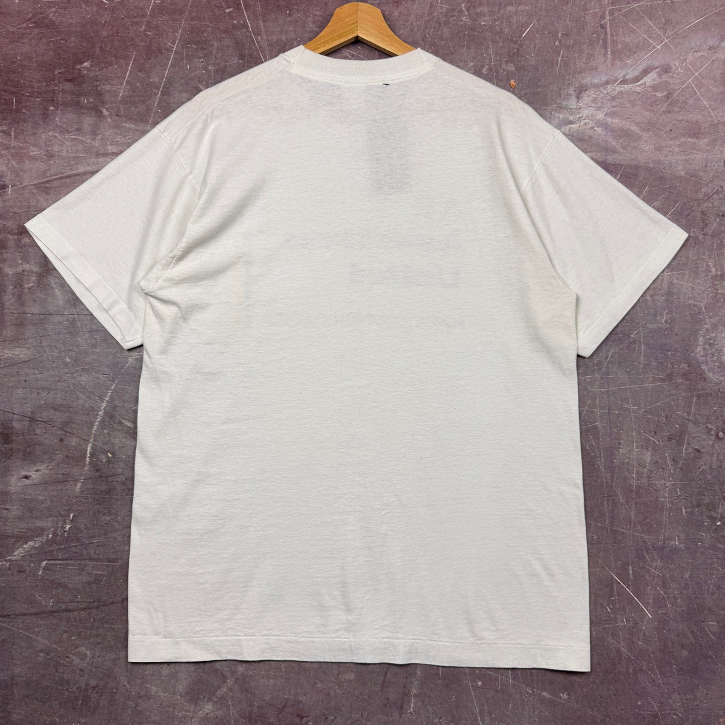 90s White All Americans United Shirt 3644