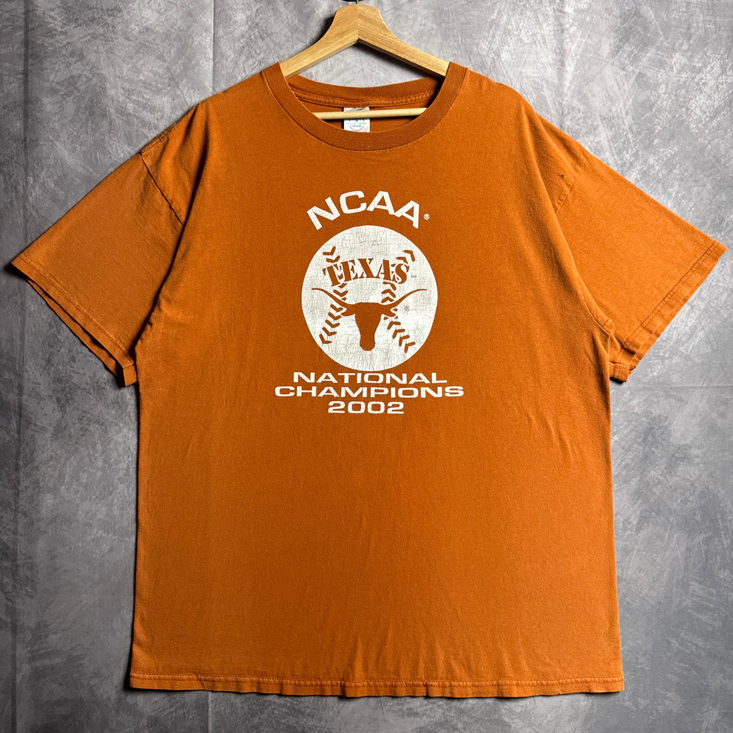 2002 Orange Texas Longhorns Baseball National Champions Shirt 4498
