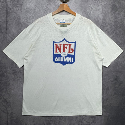 90s White NFL Alumni Shirt 4234