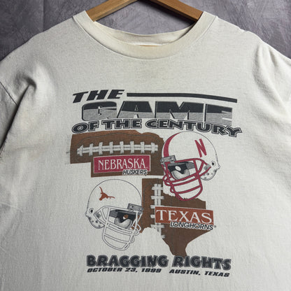 1999 White Texas Longhorns Game Of The Century Shirt 4510