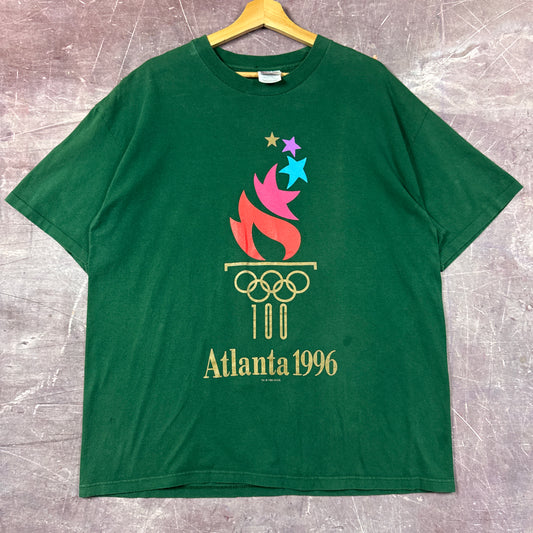 1996 Green Atlanta Olympics Shirt 3264