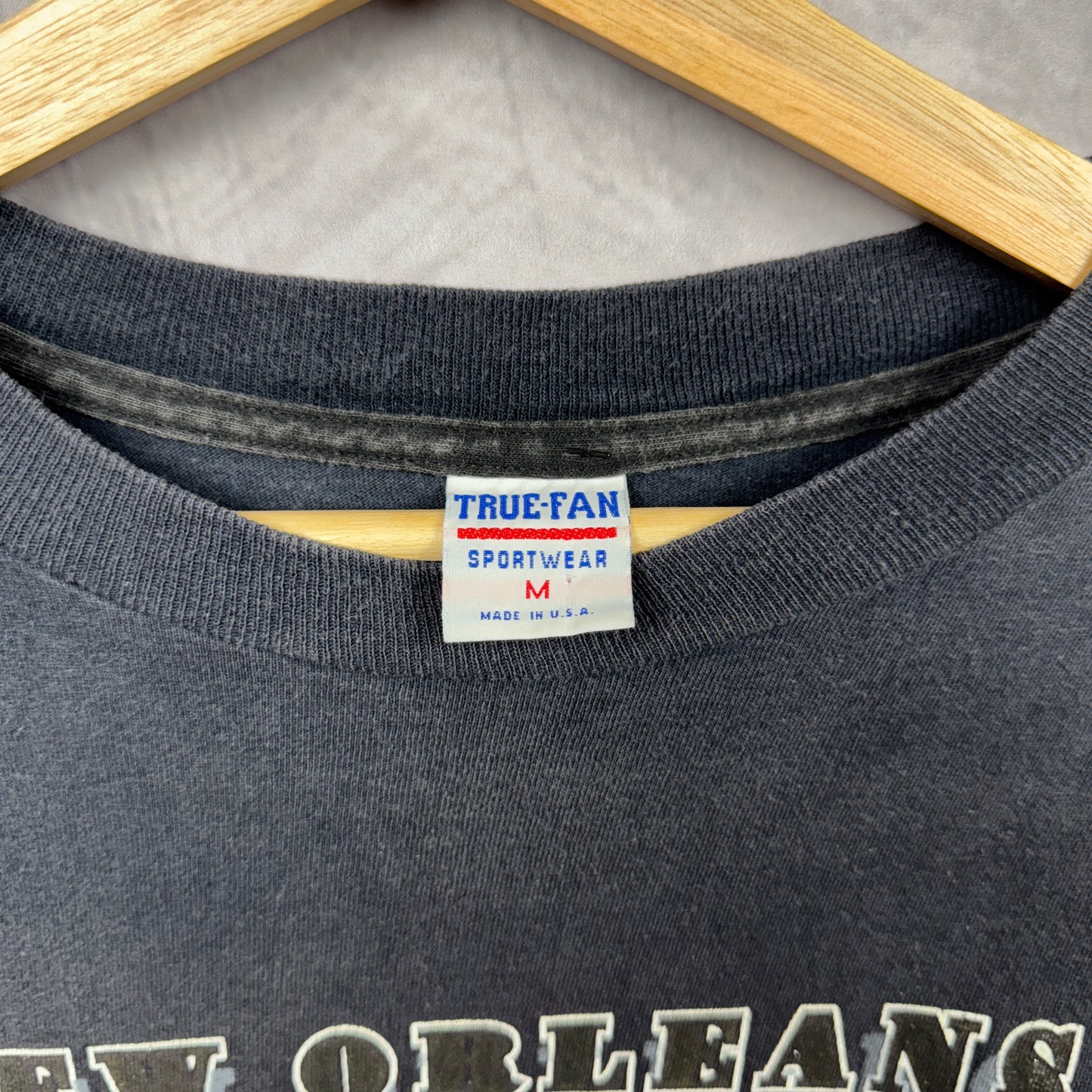 1995 Black New Orleans Saints Longsleeve Shirt 4215