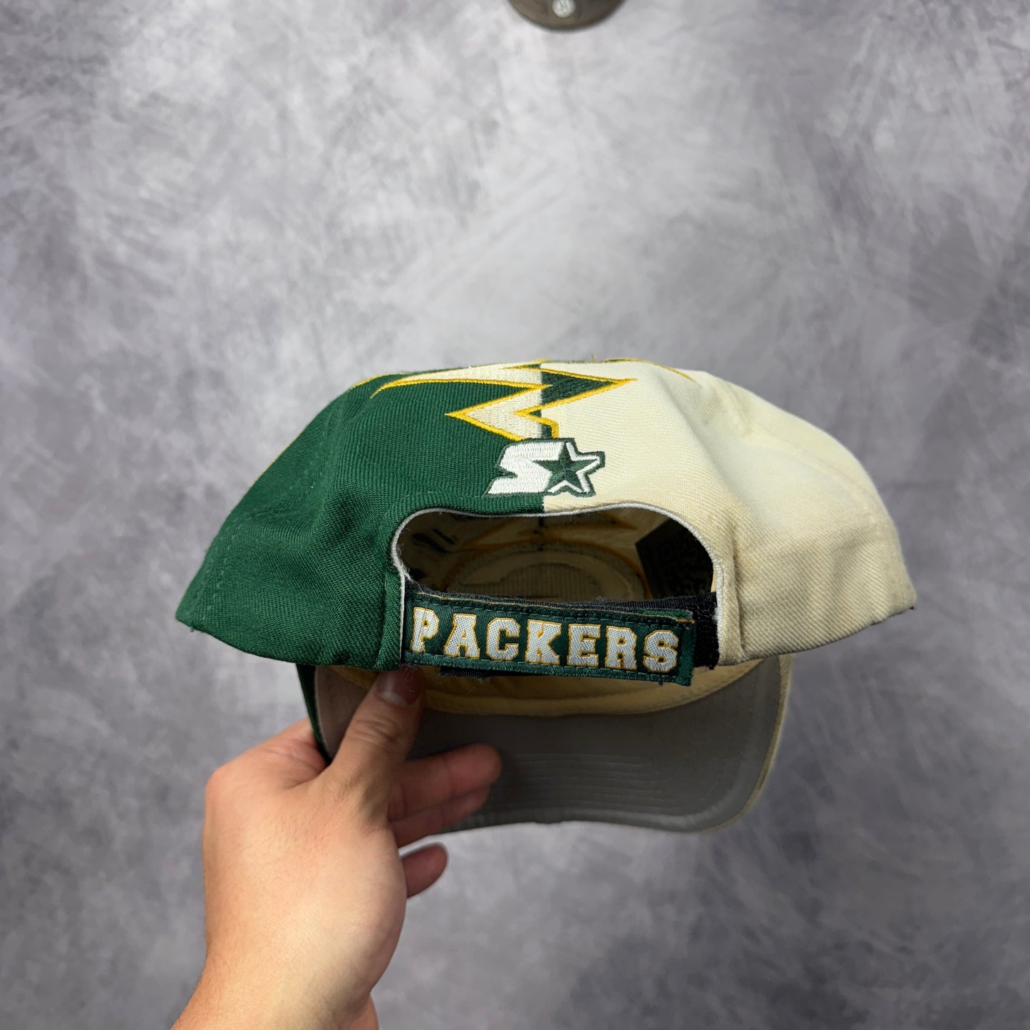 90s Green Bay Packers Starter Shock Wave Hat 4303