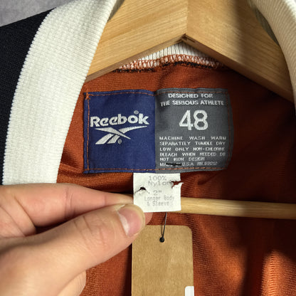 90s Orange Texas Longhorns Reebok Team Issue Basketball Warm Up 4477