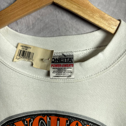 1995 White Texas Longhorns Nikia Sugar Bowl Crewneck Sweatshirt 4446