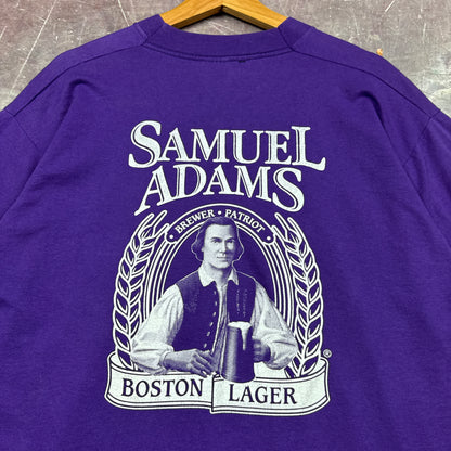 90s Purple Samuel Adams Smile Shirt 3615