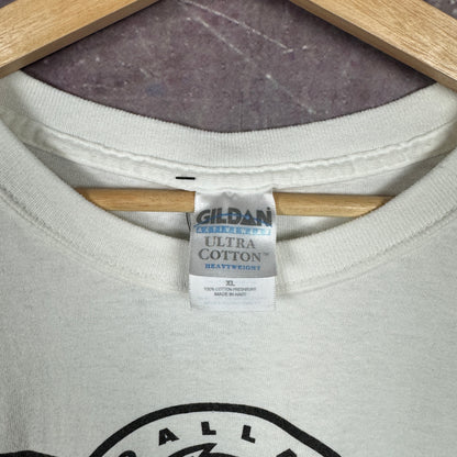 00s White Dallas Mavericks Shirt 3305